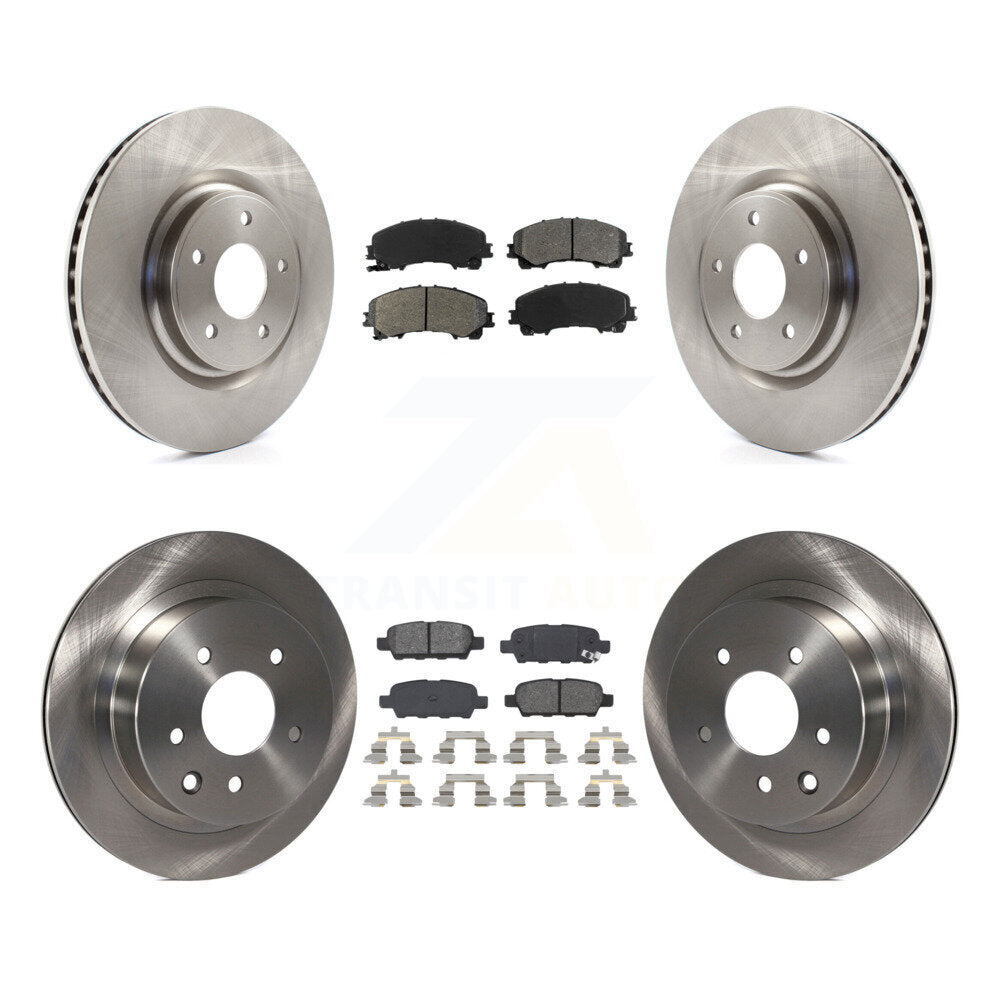 Transit Auto K8S-101505 Disc Brake Kit for 2014-2019 Nissan Rogue - Front and Rear product image
