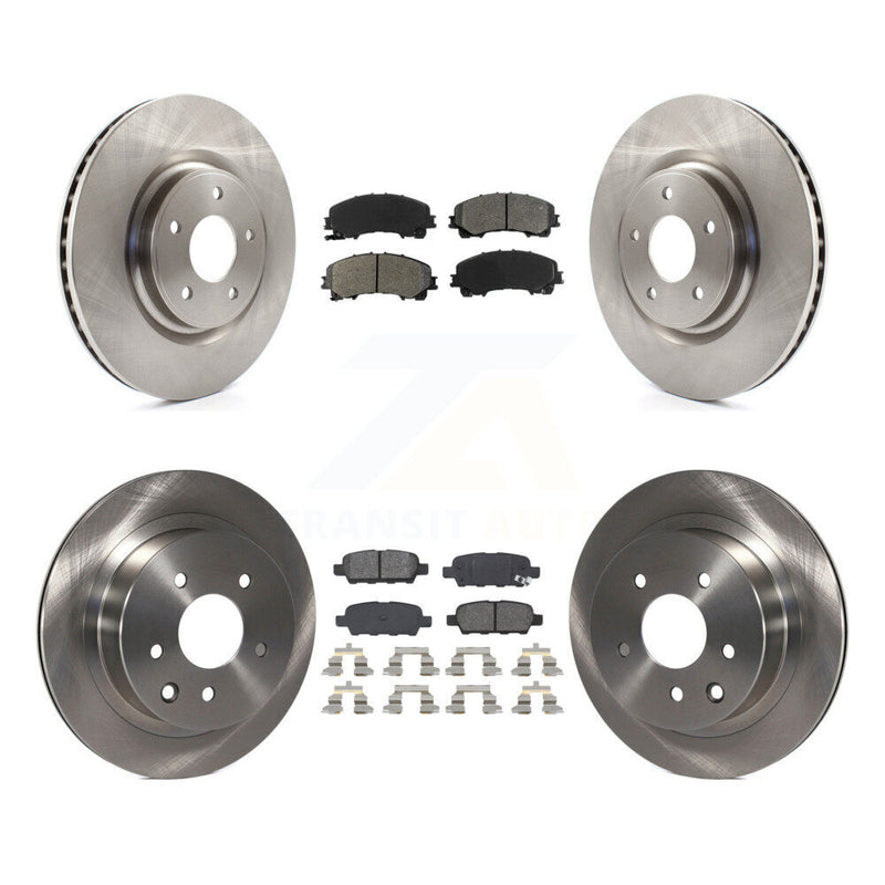 Transit Auto K8S-101505 Disc Brake Kit for 2014-2019 Nissan Rogue - Front and Rear product image