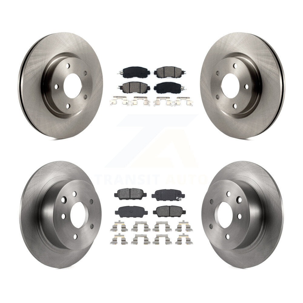 Transit Auto K8S-101506 Disc Brake Kit for 2013-2023 Nissan Altima - Front and Rear product image