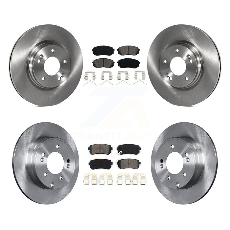 Transit Auto K8S-101508 Disc Brake Kit for 2015-2016 Hyundai Sonata - Front and Rear product image