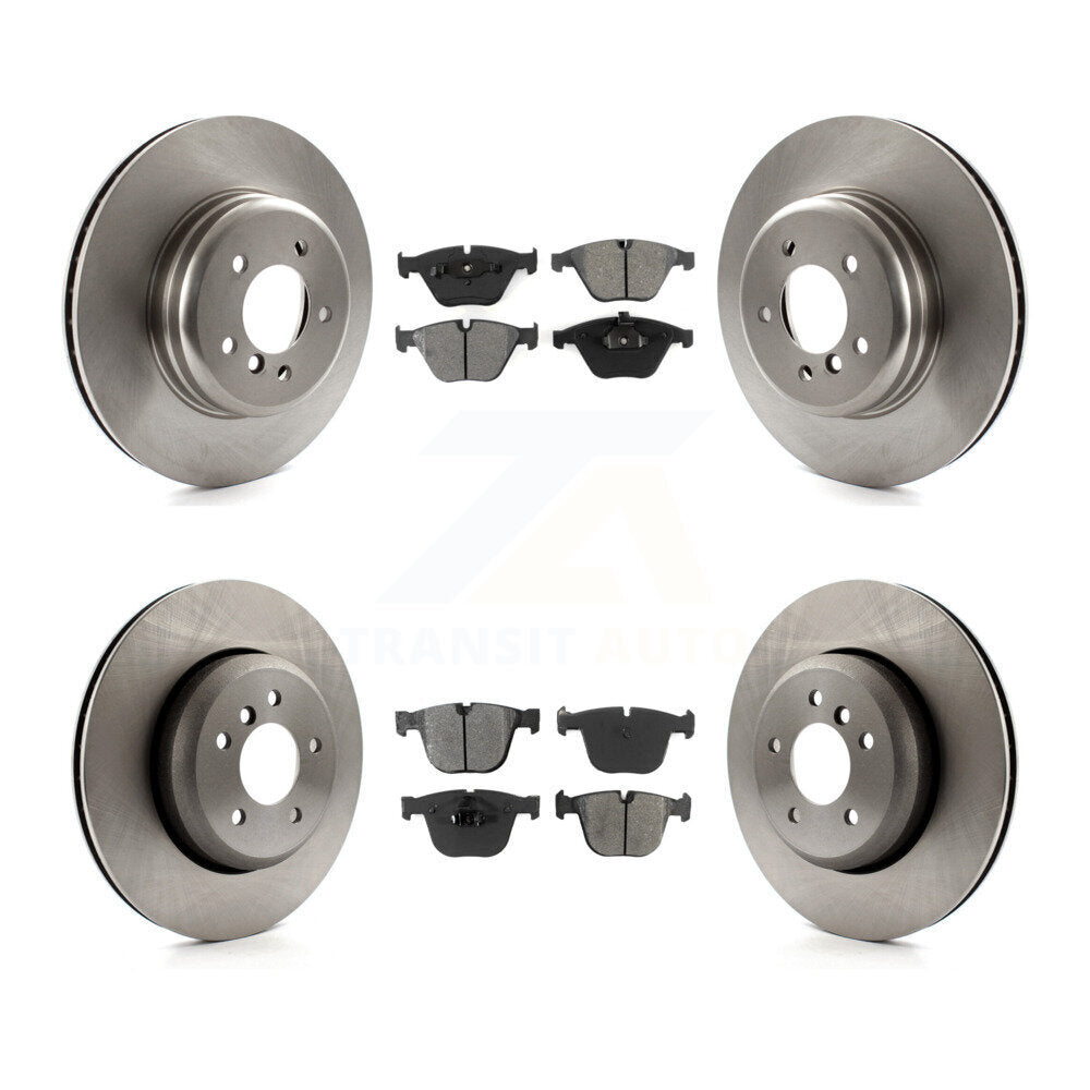Transit Auto K8S-101510 Disc Brake Kit for 2004-2010 BMW 535i, BMW 550i, BMW 650i & more - Front and Rear product image