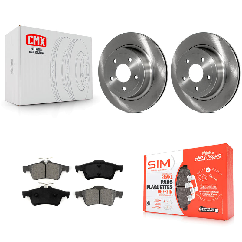 Transit Auto K8S-101562 Disc Brake Kit for 2008-2010 Chevrolet Cobalt - Rear product image
