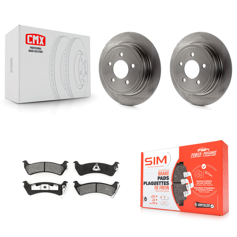 Transit Auto K8S-101611 Disc Brake Kit for 2003-2005 Ford Explorer Sport, Ford Explorer Sport Trac - Rear product image