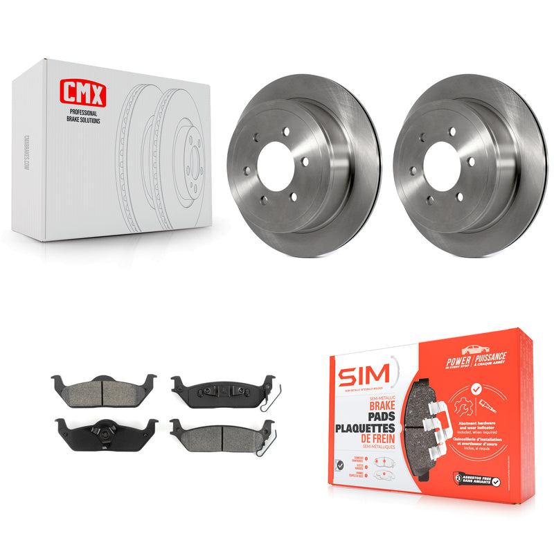 Transit Auto K8S-101612 Disc Brake Kit for 2004-2011 Lincoln Mark LT, Ford F-150 - Rear product image