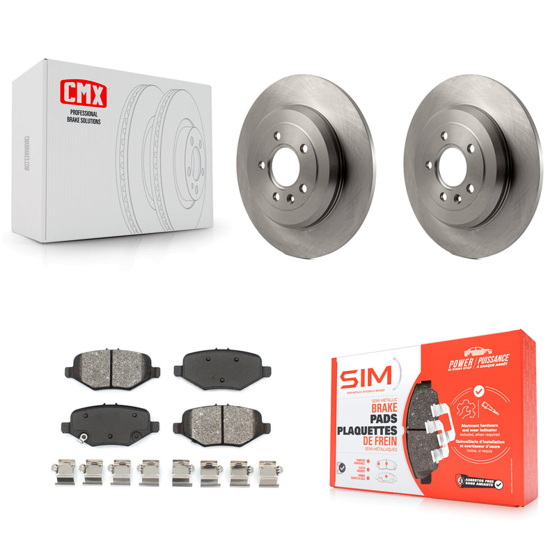 Transit Auto K8S-101633 Disc Brake Kit for 2015 Ford Explorer - Rear product image