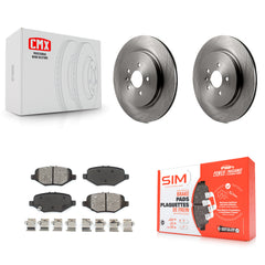 Transit Auto K8S-101640 Disc Brake Kit for 2012-2019 Ford Taurus, Ford Explorer, Ford Special Service Police Sedan & more - Rear product image