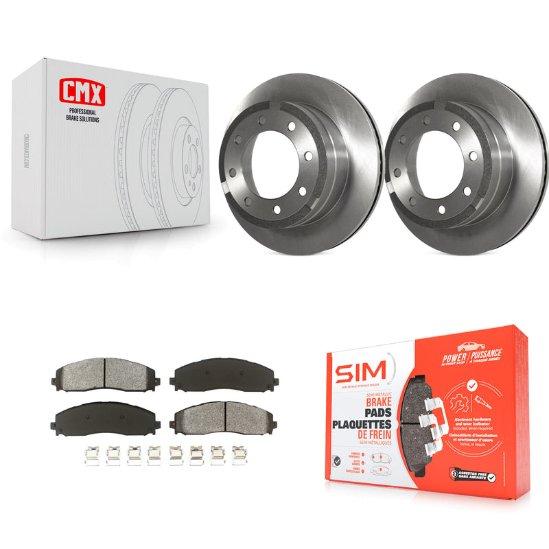 Transit Auto K8S-101644 Disc Brake Kit for 2013-2022 Ford F-250 Super Duty, Ford F-350 Super Duty - Rear product image