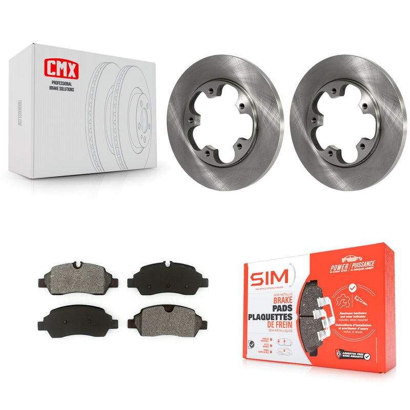Transit Auto K8S-101646 Disc Brake Kit for 2015-2019 Ford Transit-350 HD, Ford Transit-150, Ford Transit-250 & more - Rear product image