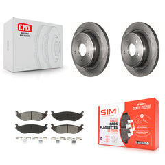 Transit Auto K8S-101659 Disc Brake Kit for 2004-2023 Ram 1500 Classic, Ram 1500, Dodge Ram 1500 & more - Rear product image