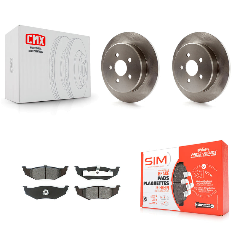 Transit Auto K8S-101661 Disc Brake Kit for 2003-2006 Chrysler PT Cruiser, Dodge Neon - Rear product image