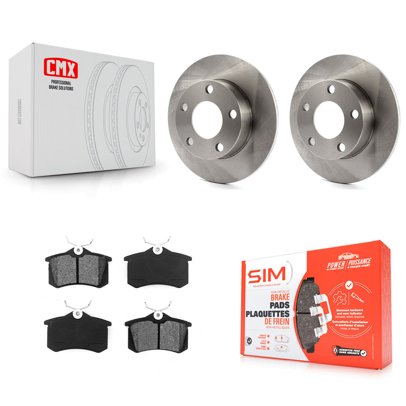 Transit Auto K8S-101744 Disc Brake Kit for 1999-2005 Volkswagen Passat, Audi A4, Audi A4 Quattro - Rear product image