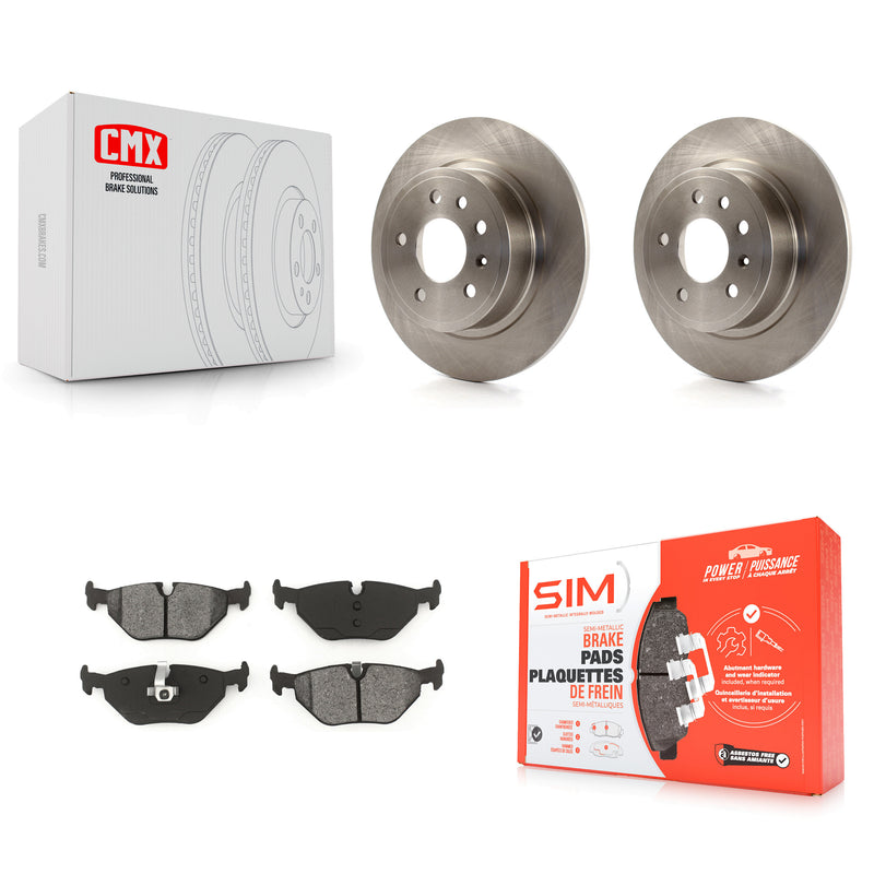 Transit Auto K8S-101759 Disc Brake Kit for 1999-2009 Saab 9-5 - Rear product image