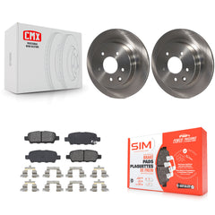Transit Auto K8S-101774 Disc Brake Kit for 2003-2023 Nissan LEAF, Nissan Rogue Sport, Nissan Rogue & more - Rear product image