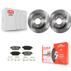 Transit Auto K8S-101789 Disc Brake Kit for 2006-2013 Mazda 6, Lincoln MKZ, Ford Fusion & more - Rear product image