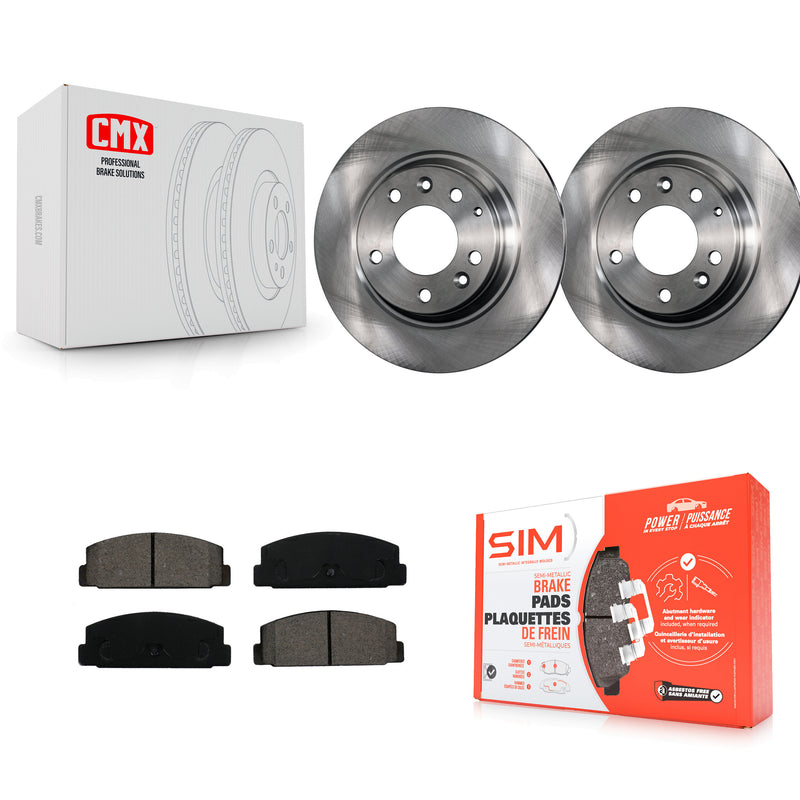 Transit Auto K8S-101791 Disc Brake Kit for 2003-2005 Mazda 6, Mazda Protege - Rear product image