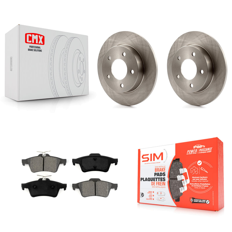 Transit Auto K8S-101809 Disc Brake Kit for 2006-2013 Mazda 3 Sport, Mazda 3 - Rear product image