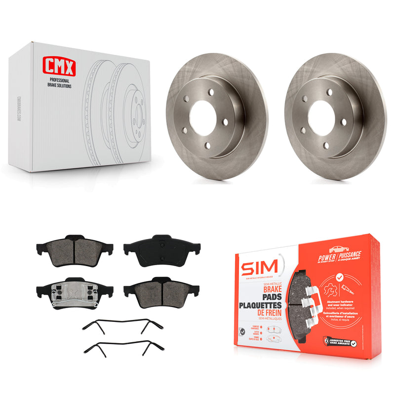 Transit Auto K8S-101810 Disc Brake Kit for 2004-2005 Mazda 3 - Rear product image