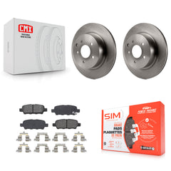 Transit Auto K8S-101822 Disc Brake Kit for 2005-2022 Nissan Maxima, INFINITI Q40, INFINITI QX50 & more - Rear product image