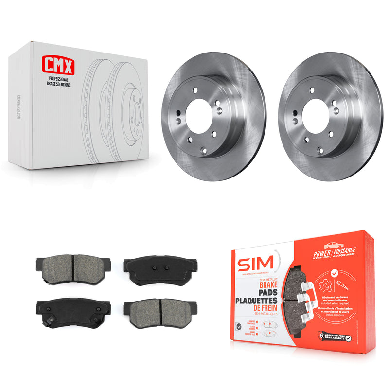 Transit Auto K8S-101845 Disc Brake Kit for 2006-2008 Hyundai Sonata - Rear product image