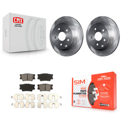 Transit Auto K8S-101861 Disc Brake Kit for 2006-2018 Lexus HS250h, Toyota RAV4 - Rear product image