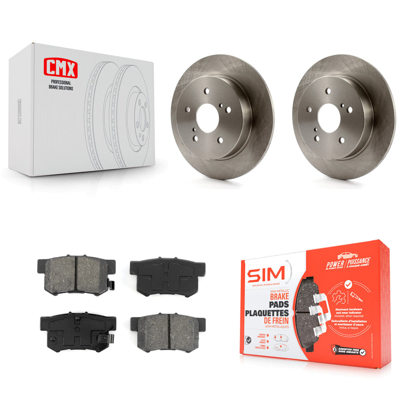 Transit Auto K8S-101897 Disc Brake Kit for 2007-2013 Suzuki SX4 Crossover, Suzuki SX4 - Rear product image