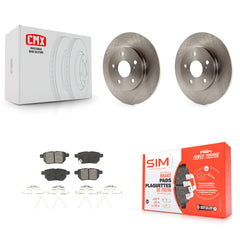 Transit Auto K8S-101901 Disc Brake Kit for 2008-2018 Toyota Corolla iM, Scion iM, Toyota Matrix & more - Rear product image