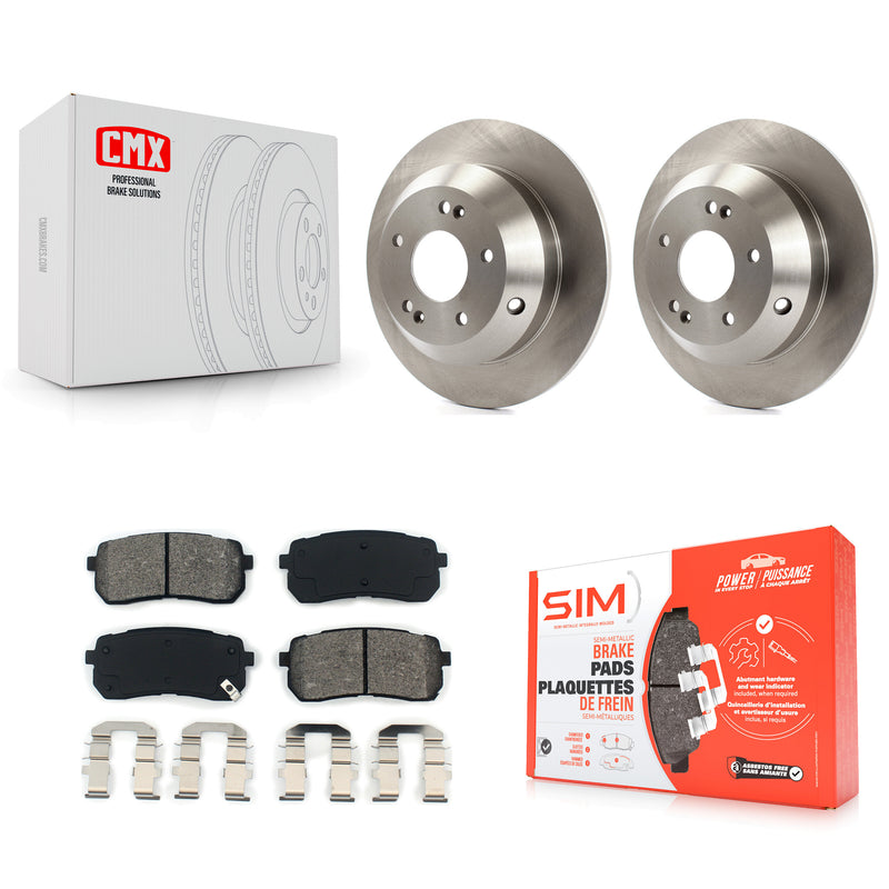 Transit Auto K8S-101929 Disc Brake Kit for 2015-2021 Kia Sedona - Rear product image