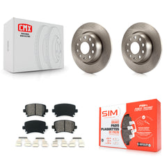 Transit Auto K8S-101931 Disc Brake Kit for 2006-2018 Volkswagen CC, Volkswagen Tiguan Limited, Audi Q3 & more - Rear product image