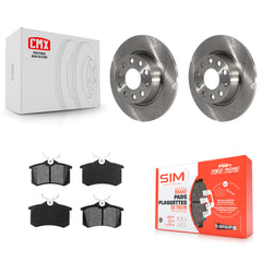 Transit Auto K8S-101934 Disc Brake Kit for 2010-2013 Audi A3 - Rear product image