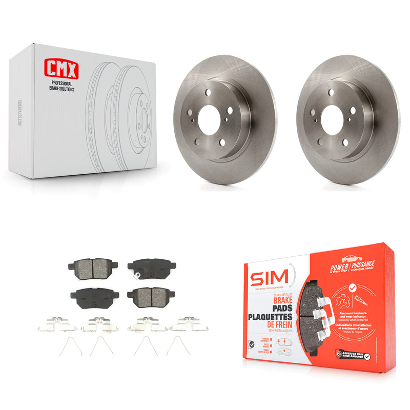 Transit Auto K8S-101936 Disc Brake Kit for 2011-2016 Scion tC - Rear product image