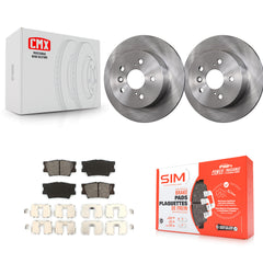 Transit Auto K8S-101954 Disc Brake Kit for 2012-2018 Lexus ES300h, Lexus ES350, Toyota Avalon & more - Rear product image
