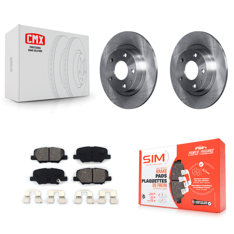 Transit Auto K8S-101962 Disc Brake Kit for 2014-2015 Mazda 6 - Rear product image