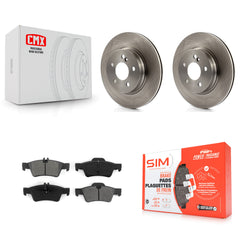Transit Auto K8S-101966 Disc Brake Kit for 2010-2013 Mercedes-Benz E550 - Rear product image