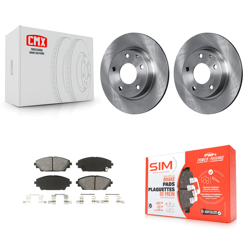 Transit Auto K8S-101969 Disc Brake Kit for 2014-2018 Mazda 3, Mazda 3 Sport - Rear product image