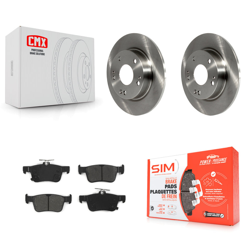 Transit Auto K8S-101975 Disc Brake Kit for 2016-2024 Honda Civic - Rear product image