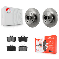 Transit Auto K8S-101984 Disc Brake Kit for 1999-2002 Volkswagen Cabrio - Rear product image