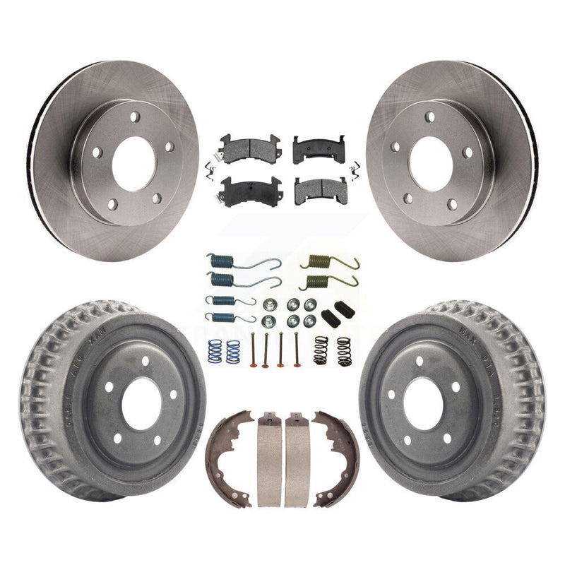 Transit Auto K8S-101986 Disc Brake Kit for 1980-1991 GMC Sonoma, GMC Syclone, Oldsmobile Bravada & more - Front and Rear product image