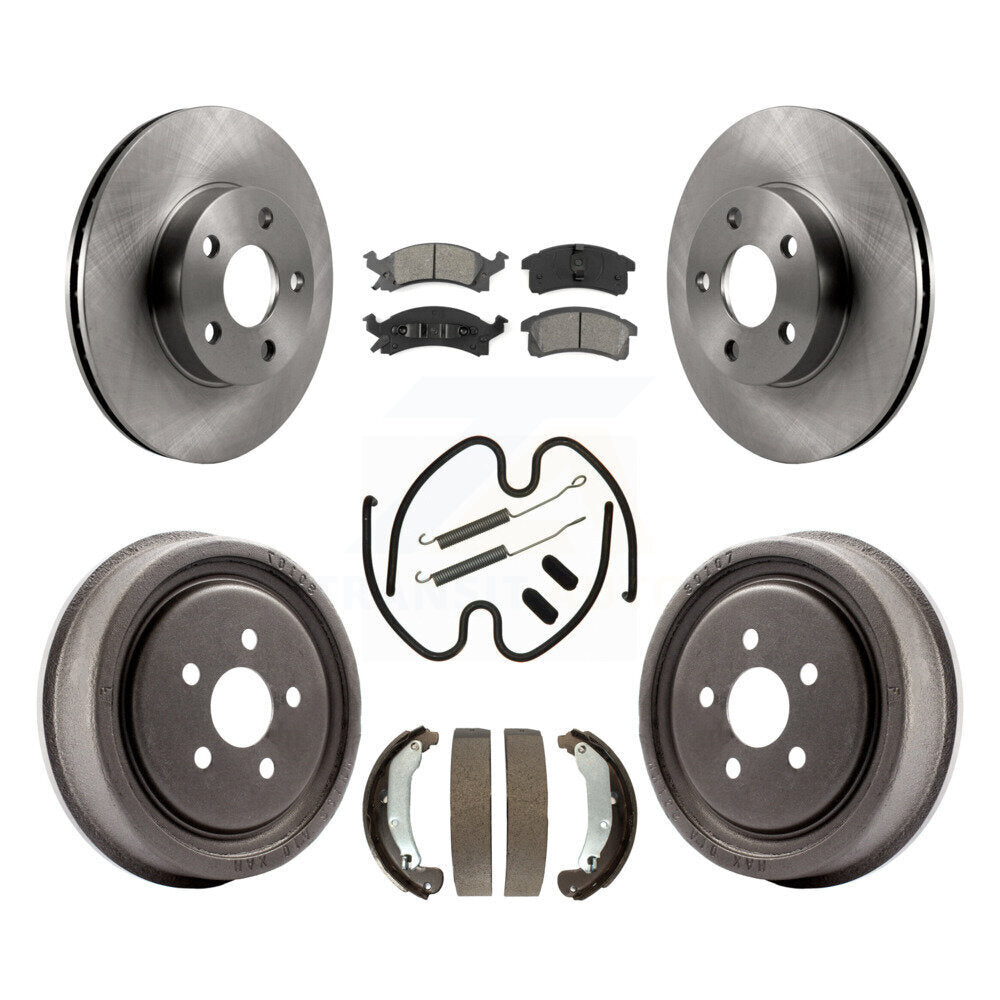 Transit Auto K8S-101992 Disc Brake Kit for 2003-2005 Chevrolet Cavalier, Pontiac Sunfire - Front and Rear product image