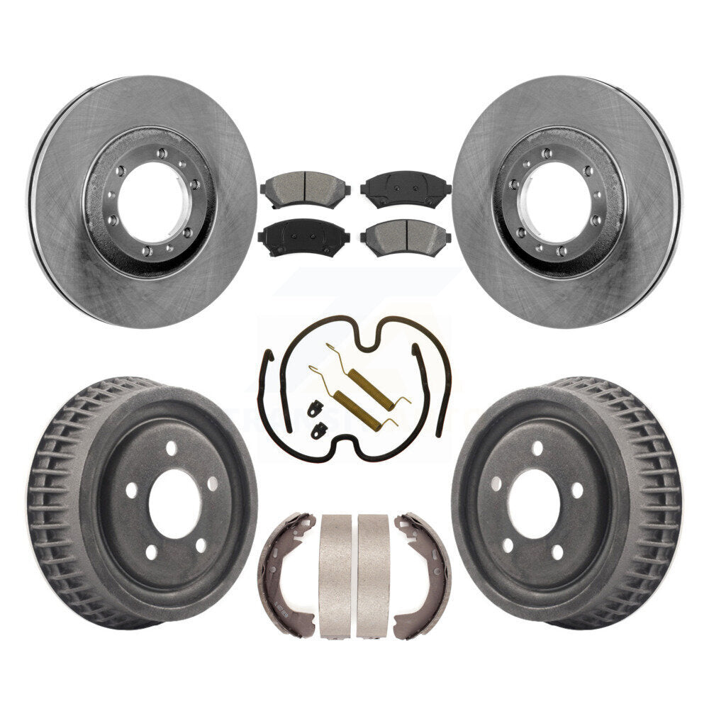 Transit Auto K8S-101999 Disc Brake Kit for 1997-2005 Chevrolet Venture, Pontiac Montana, Oldsmobile Silhouette & more - Front and Rear product image