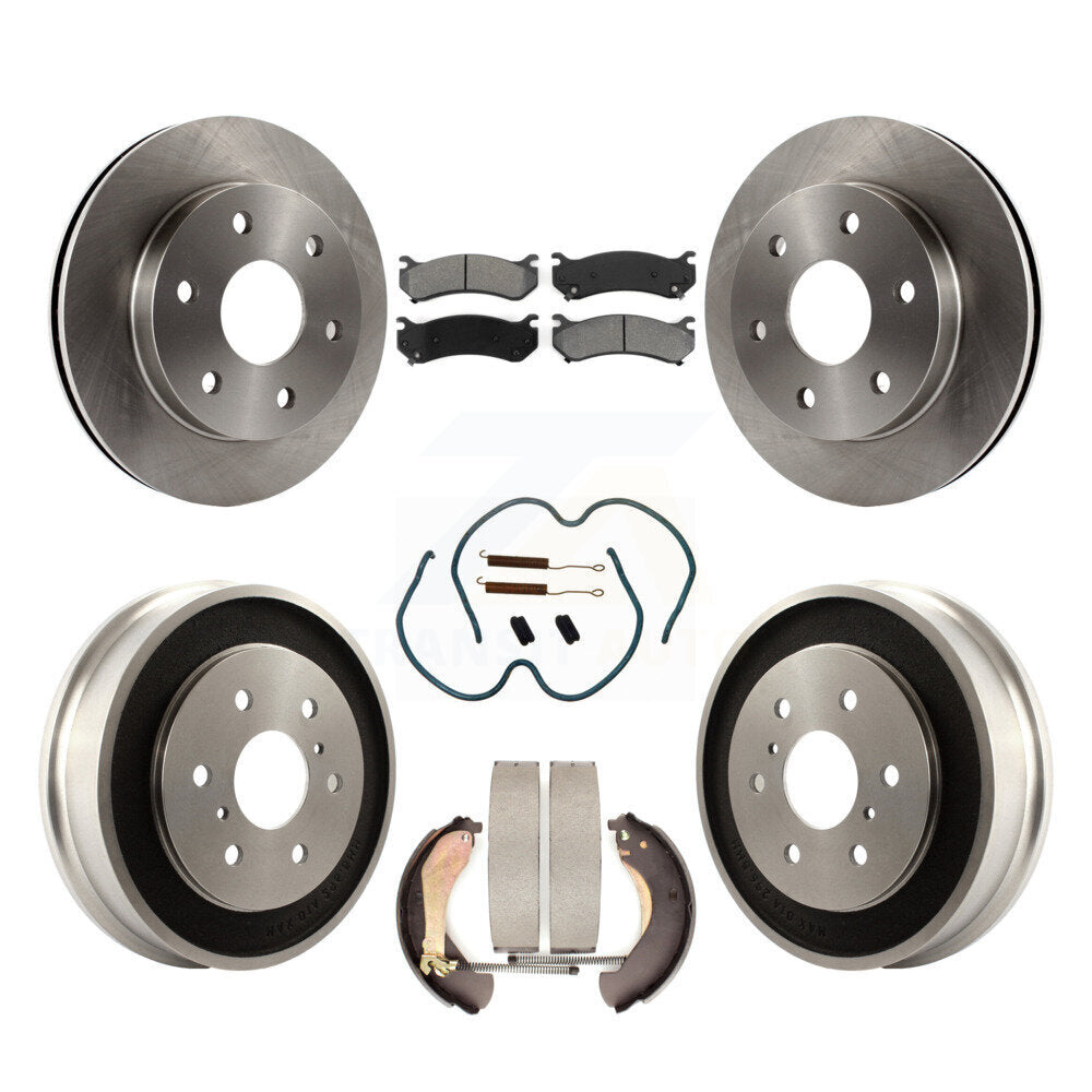 Transit Auto K8S-102004 Disc Brake Kit for 2005-2007 Chevrolet Silverado 1500 Classic, GMC Sierra 1500 Classic, Chevrolet Silverado 1500 & more - Front and Rear product image