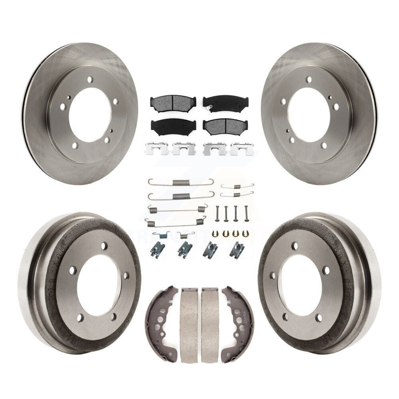 Transit Auto K8S-102005 Disc Brake Kit for 2000-2004 Chevrolet Tracker, Suzuki Vitara - Front and Rear product image