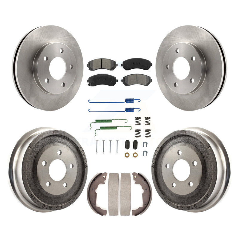 Transit Auto K8S-102006 Disc Brake Kit for 2001-2005 Pontiac Aztek - Front and Rear product image