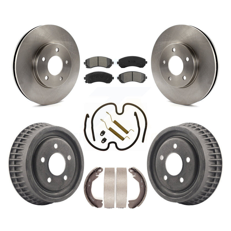 Transit Auto K8S-102007 Disc Brake Kit for 2002-2004 Chevrolet Venture, Oldsmobile Silhouette, Pontiac Montana - Front and Rear product image