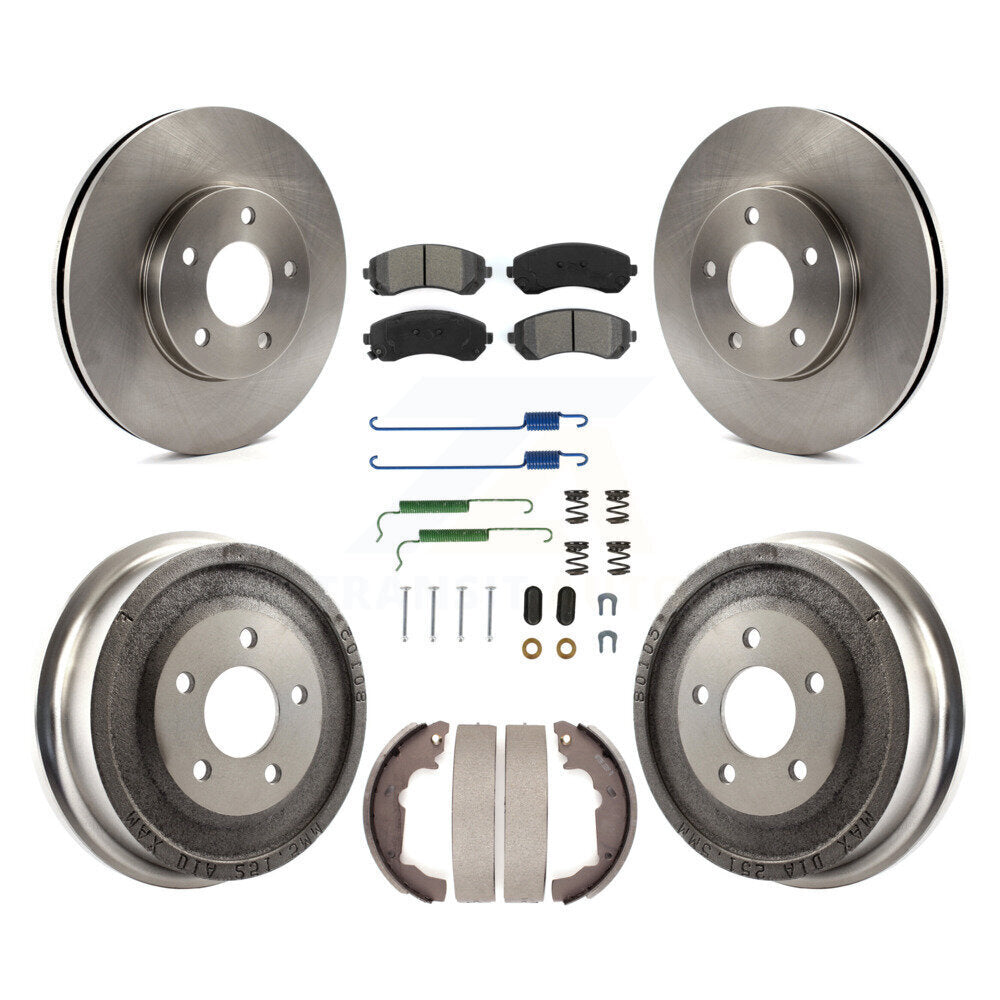 Transit Auto K8S-102008 Disc Brake Kit for 2001-2005 Pontiac Aztek - Front and Rear product image