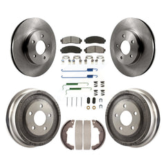 Transit Auto K8S-102009 Disc Brake Kit for 2002-2007 Pontiac Torrent, Chevrolet Equinox, Saturn Vue - Front and Rear product image