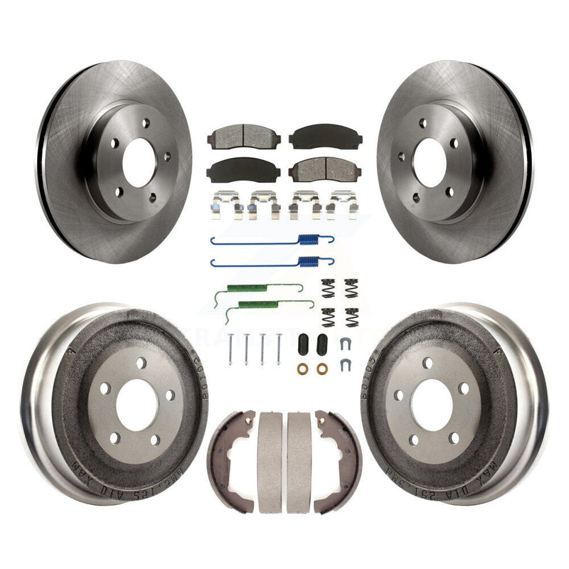 Transit Auto K8S-102009 Disc Brake Kit for 2002-2007 Pontiac Torrent, Chevrolet Equinox, Saturn Vue - Front and Rear product image