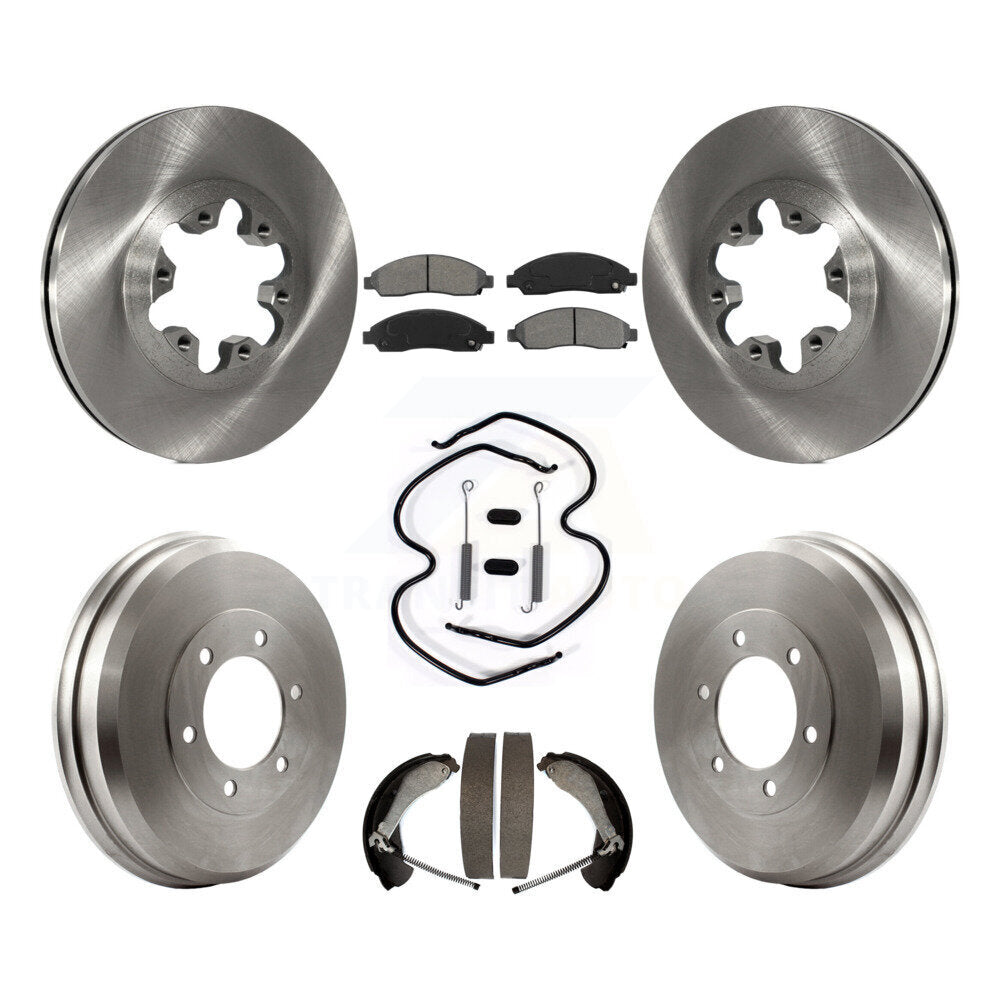Transit Auto K8S-102011 Disc Brake Kit for 2004-2008 Isuzu i-290, Isuzu i-370, Isuzu i-280 & more - Front and Rear product image