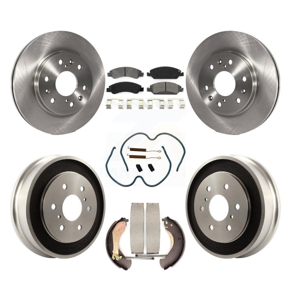 Transit Auto K8S-102013 Disc Brake Kit for 2005-2008 Chevrolet Silverado 1500, GMC Sierra 1500, Chevrolet Silverado 1500 Classic & more - Front and Rear product image