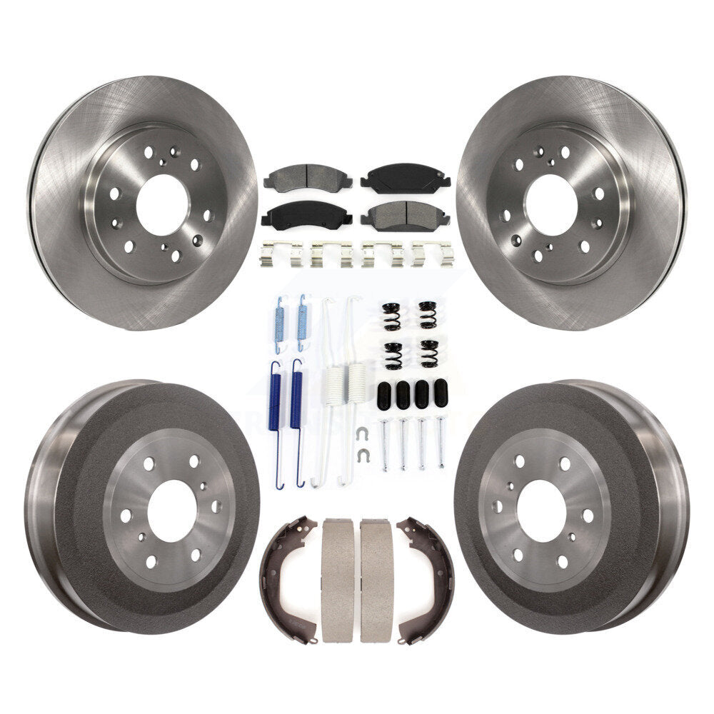 Transit Auto K8S-102014 Disc Brake Kit for 2010-2013 Chevrolet Silverado 1500, GMC Sierra 1500 - Front and Rear product image