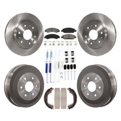 Transit Auto K8S-102014 Disc Brake Kit for 2010-2013 Chevrolet Silverado 1500, GMC Sierra 1500 - Front and Rear product image